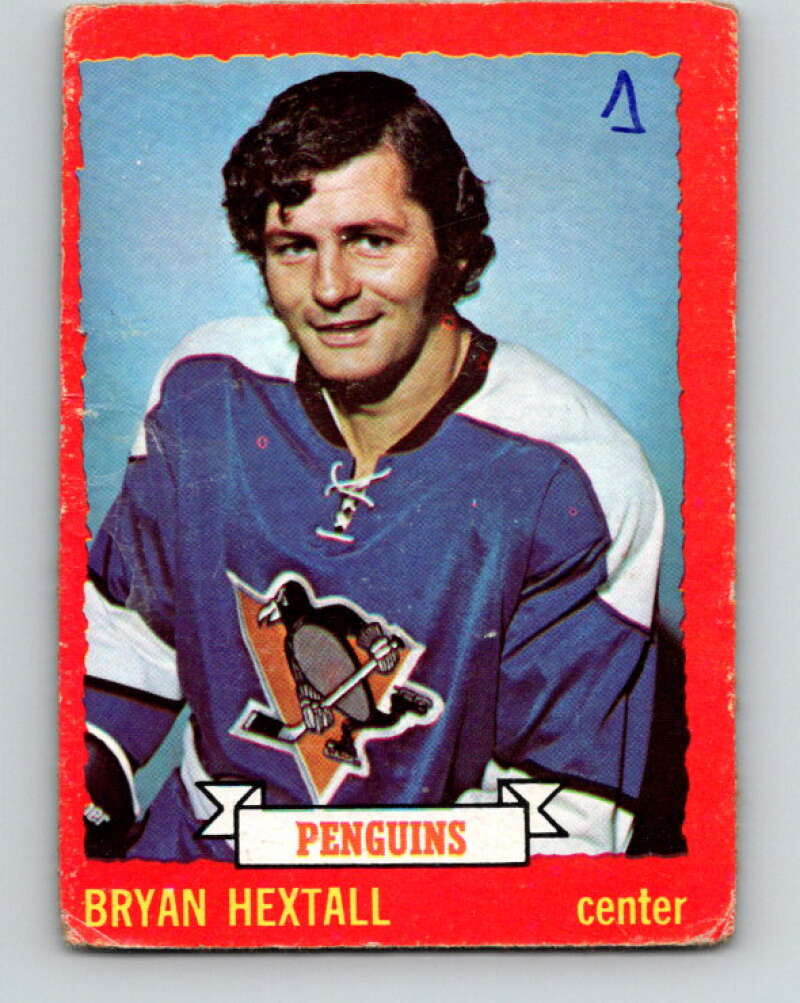 1973-74 O-Pee-Chee #43 Bryan Hextall Pittsburgh Penguins V8096