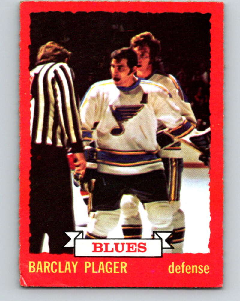 1973-74 O-Pee-Chee #47 Barclay Plager St. Louis Blues V8111