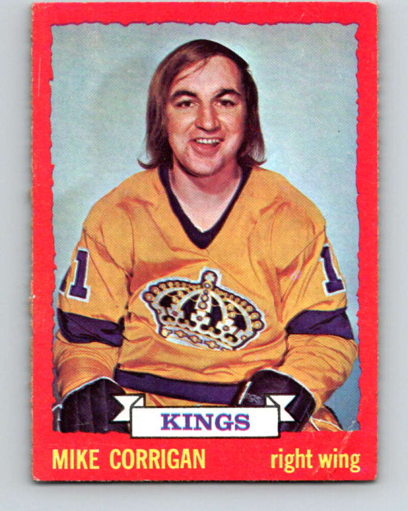 1973-74 O-Pee-Chee #48 Mike Corrigan Los Angeles Kings V8120