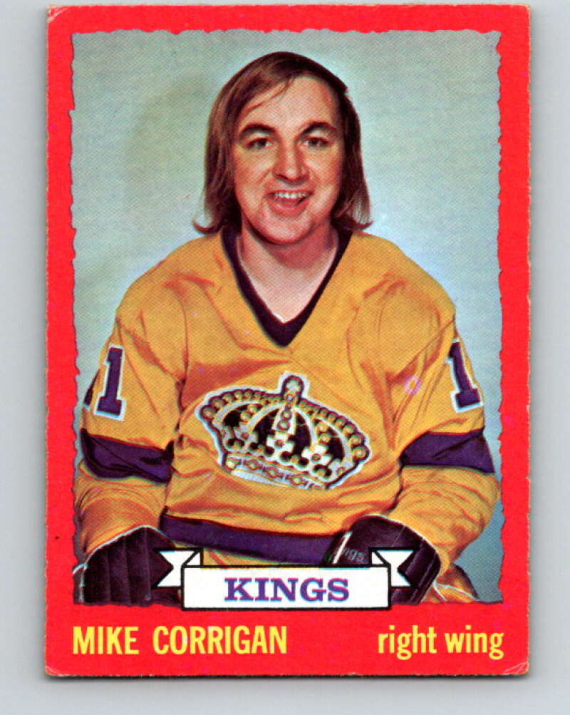 1973-74 O-Pee-Chee #48 Mike Corrigan Los Angeles Kings V8121