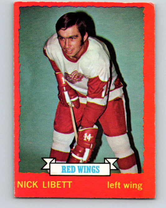 1973-74 O-Pee-Chee #49 Nick Libett  Detroit Red Wings  V8123
