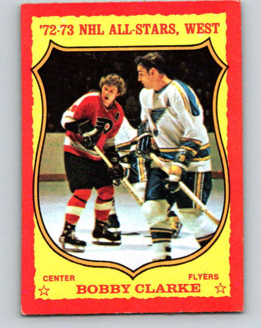 1973-74 O-Pee-Chee #50 Bobby Clarke  Philadelphia Flyers  V8124
