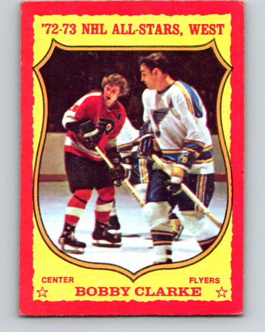 1973-74 O-Pee-Chee #50 Bobby Clarke  Philadelphia Flyers  V8126
