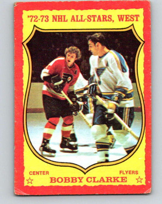1973-74 O-Pee-Chee #50 Bobby Clarke  Philadelphia Flyers  V8127