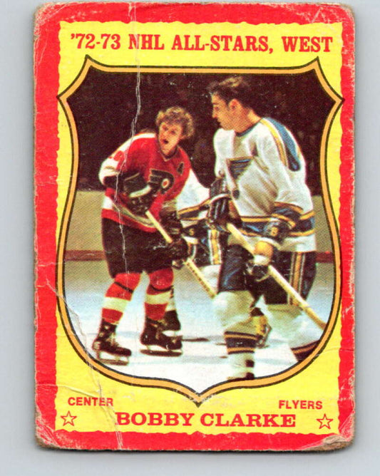 1973-74 O-Pee-Chee #50 Bobby Clarke  Philadelphia Flyers  V8129