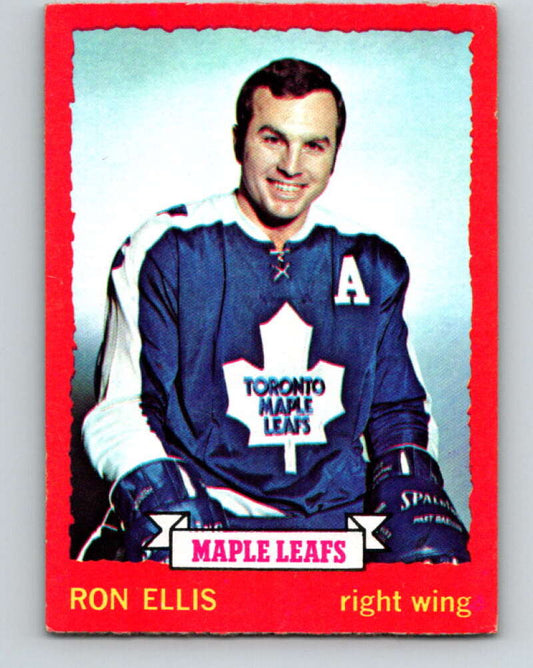 1973-74 O-Pee-Chee #55 Ron Ellis  Toronto Maple Leafs  V8147