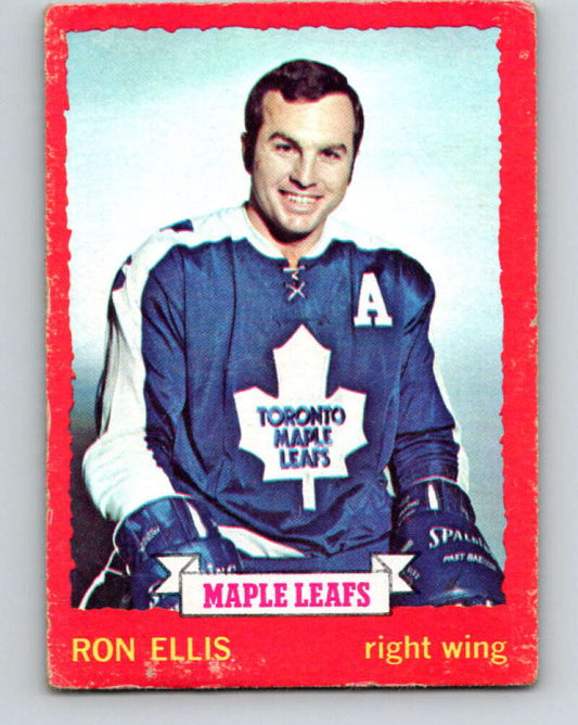 1973-74 O-Pee-Chee #55 Ron Ellis  Toronto Maple Leafs  V8149