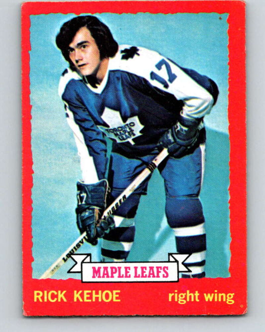 1973-74 O-Pee-Chee #60 Rick Kehoe  RC Rookie Toronto Maple Leafs  V8165