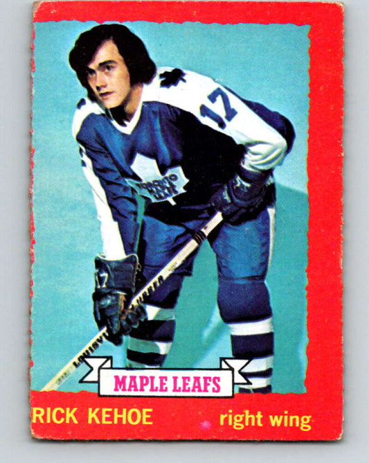 1973-74 O-Pee-Chee #60 Rick Kehoe  RC Rookie Toronto Maple Leafs  V8167