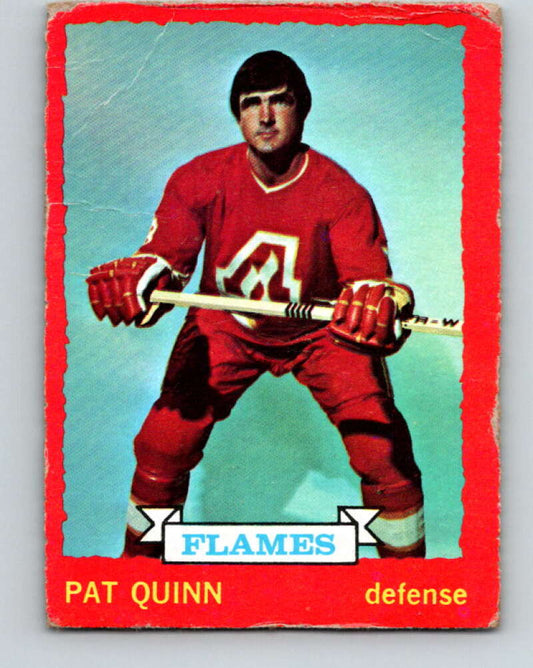 1973-74 O-Pee-Chee #61 Pat Quinn  Atlanta Flames  V8172
