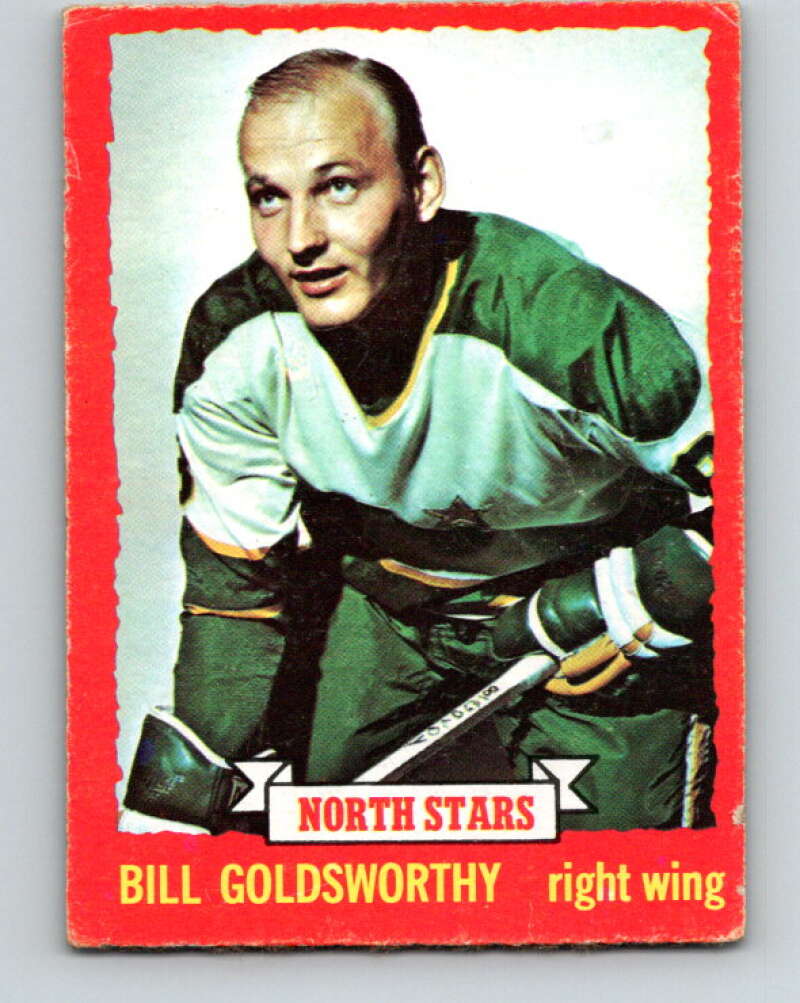 1973-74 O-Pee-Chee #62 Bill Goldsworthy Minnesota North Stars V8177