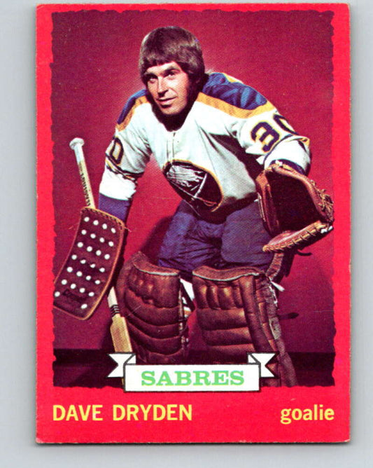 1973-74 O-Pee-Chee #63 Dave Dryden  Buffalo Sabres  V8181
