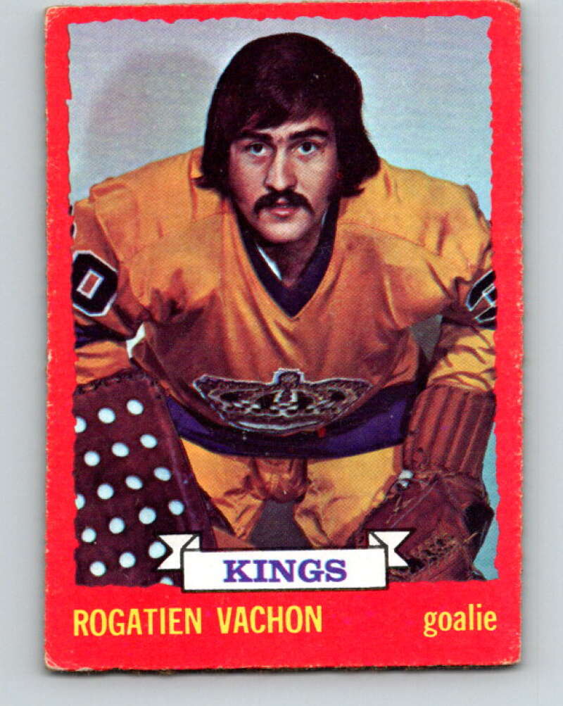 1973-74 O-Pee-Chee #64 Rogie Vachon Los Angeles Kings V8184