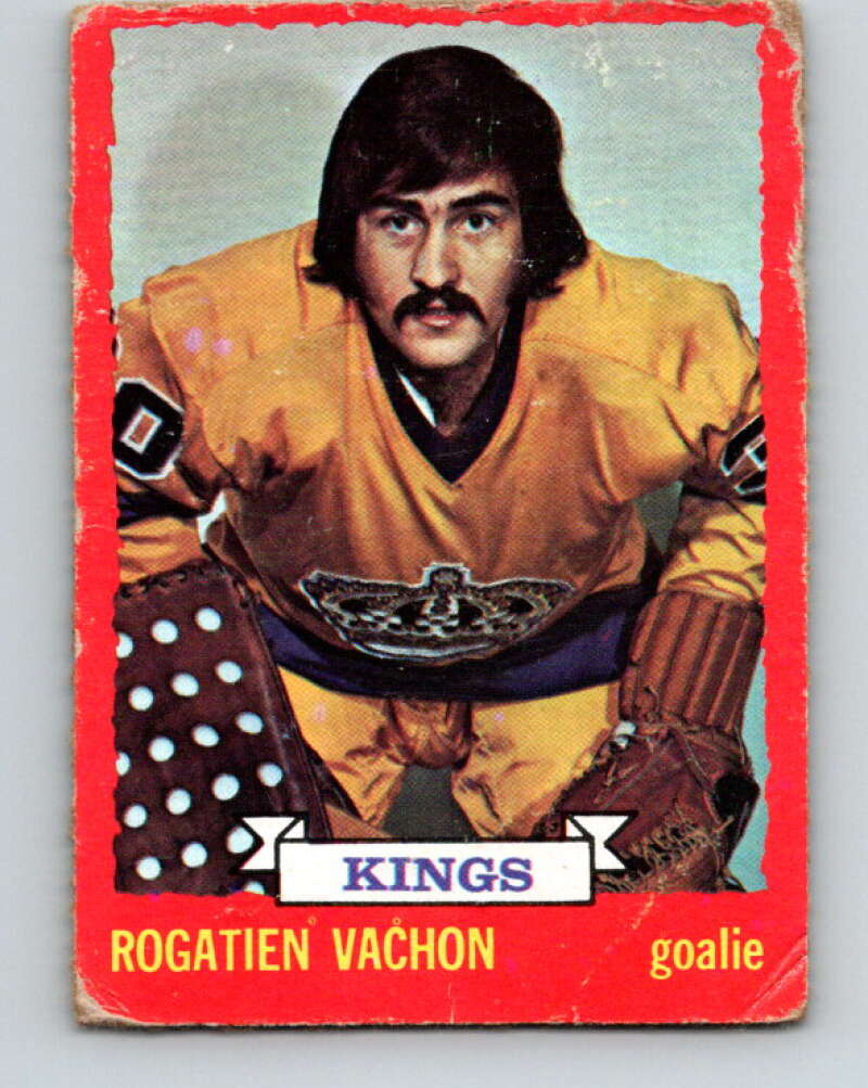 1973-74 O-Pee-Chee #64 Rogie Vachon Los Angeles Kings V8187