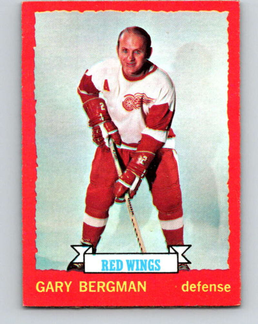 1973-74 O-Pee-Chee #65 Gary Bergman  Detroit Red Wings  V8188