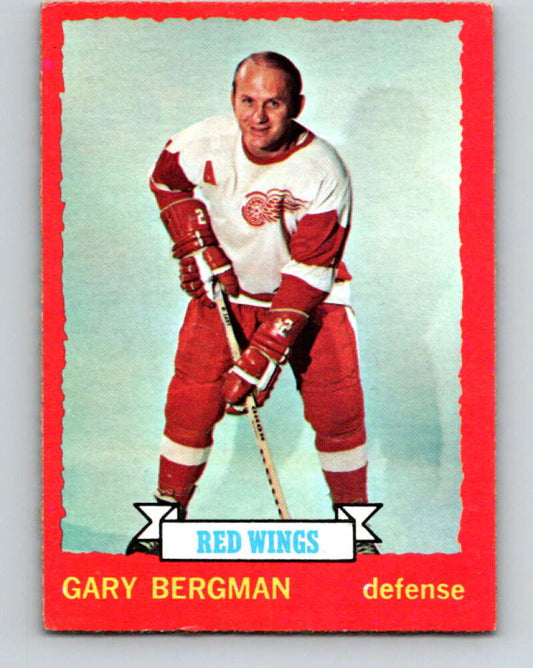 1973-74 O-Pee-Chee #65 Gary Bergman  Detroit Red Wings  V8189
