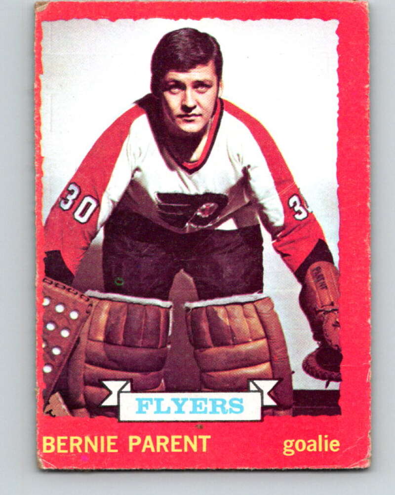1973-74 O-Pee-Chee #66 Bernie Parent Philadelphia Flyers V8195