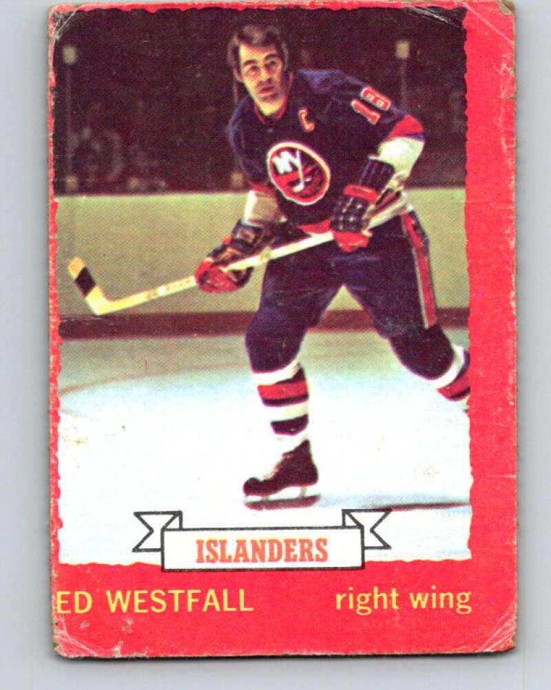 1973-74 O-Pee-Chee #67 Ed Westfall New York Islanders V8196