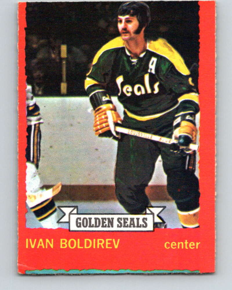 1973-74 O-Pee-Chee #68 Ivan Boldirev California Golden Seals V8199