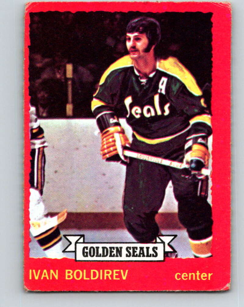 1973-74 O-Pee-Chee #68 Ivan Boldirev California Golden Seals V8201