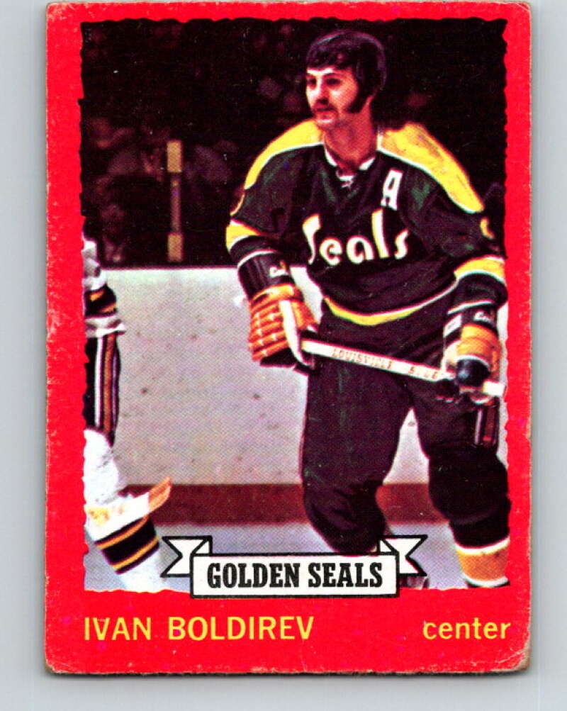 1973-74 O-Pee-Chee #68 Ivan Boldirev California Golden Seals V8203