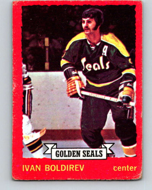 1973-74 O-Pee-Chee #68 Ivan Boldirev  California Golden Seals  V8203