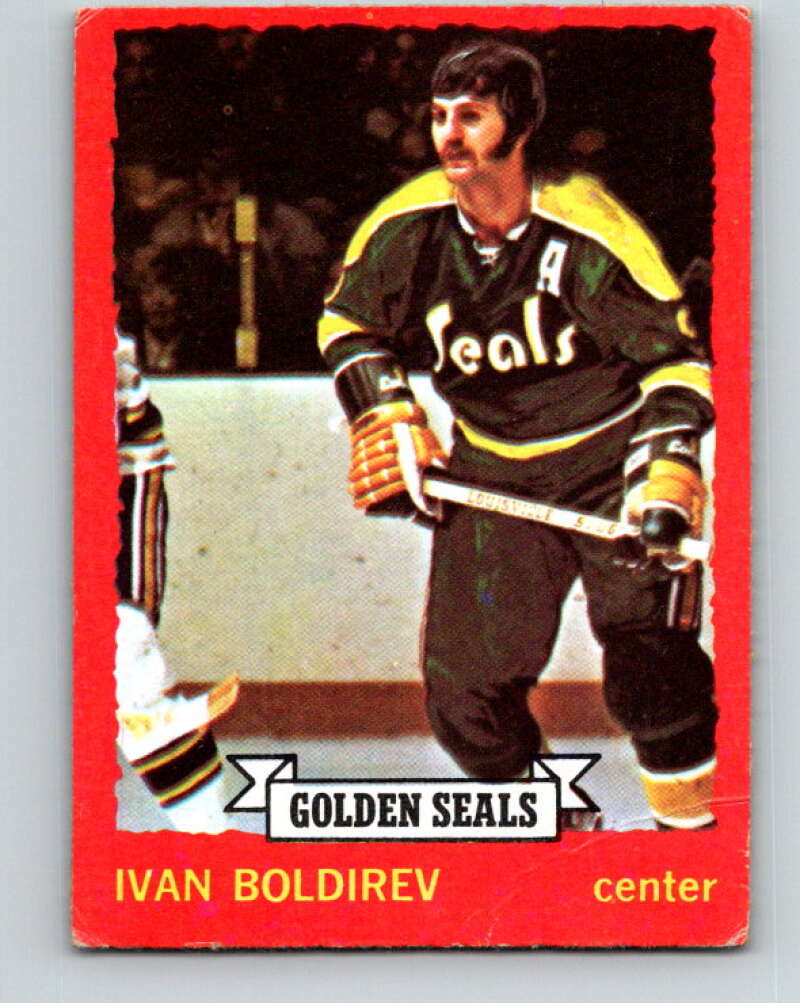 1973-74 O-Pee-Chee #68 Ivan Boldirev California Golden Seals V8204