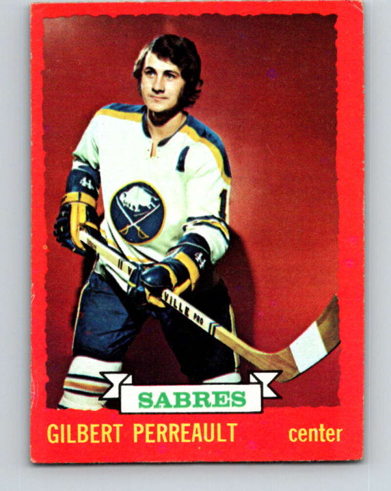 1973-74 O-Pee-Chee #70 Gilbert Perreault Buffalo Sabres V8208