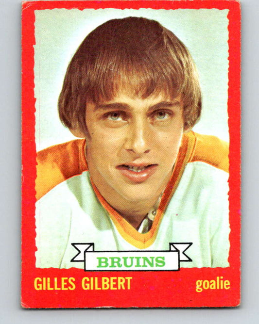 1973-74 O-Pee-Chee #74 Gilles Gilbert  RC Rookie Boston Bruins  V8228