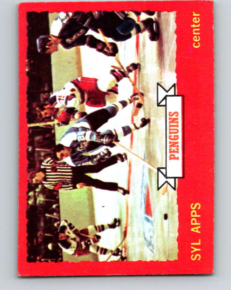 1973-74 O-Pee-Chee #76 Syl Apps Jr. Pittsburgh Penguins V8236