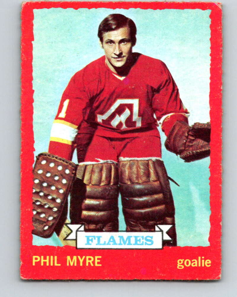 1973-74 O-Pee-Chee #77 Phil Myre Atlanta Flames V8244