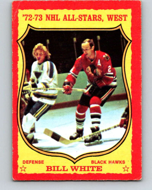 1973-74 O-Pee-Chee #78 Bill White  Chicago Blackhawks  V8249