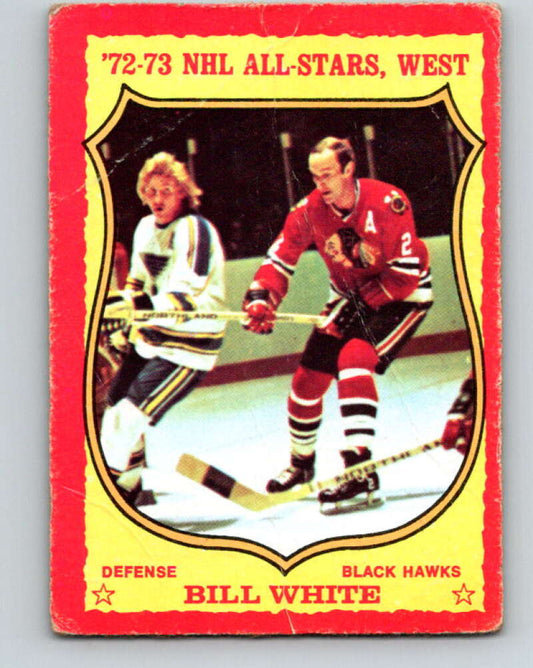 1973-74 O-Pee-Chee #78 Bill White  Chicago Blackhawks  V8251