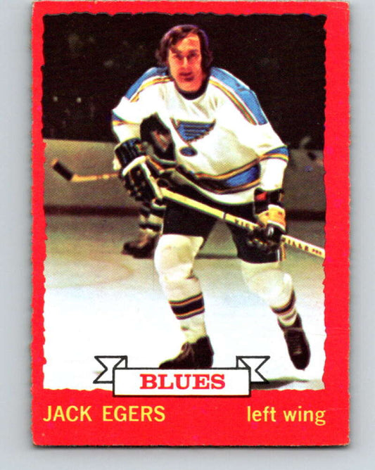 1973-74 O-Pee-Chee #79 Jack Egers  St. Louis Blues  V8255