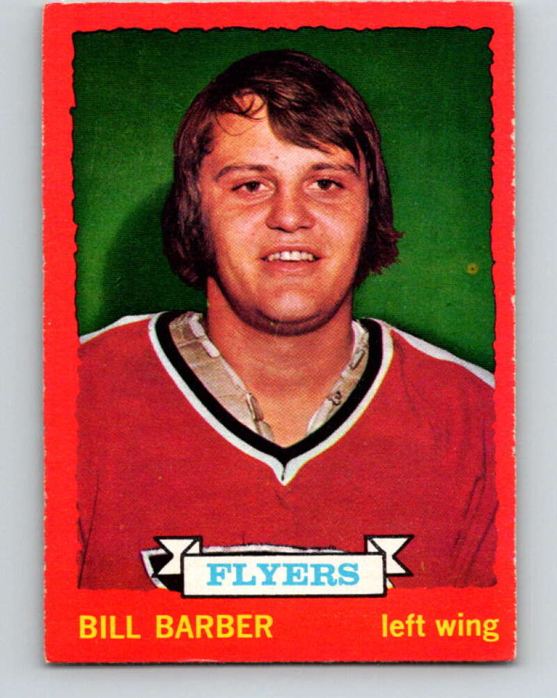 1973-74 O-Pee-Chee #81 Bill Barber RC Rookie Philadelphia Flyers V8259