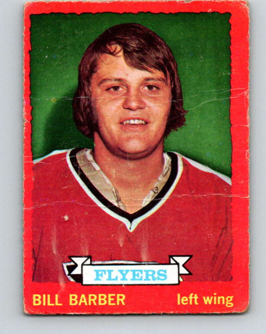 1973-74 O-Pee-Chee #81 Bill Barber  RC Rookie Philadelphia Flyers  V8262