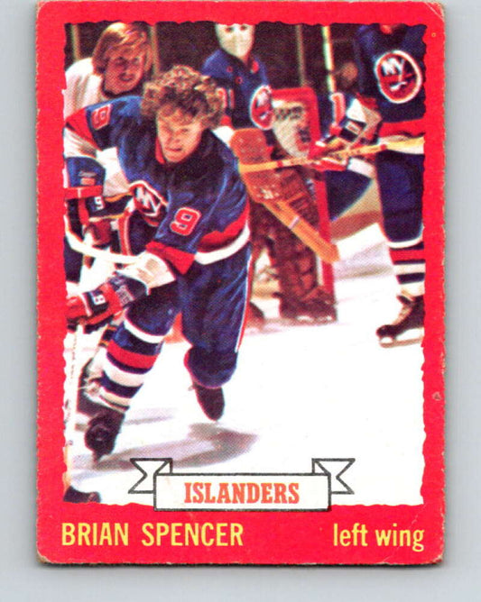 1973-74 O-Pee-Chee #83 Brian Spencer  New York Islanders  V8265