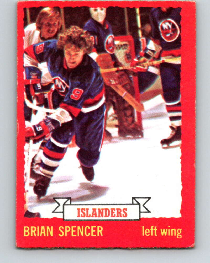 1973-74 O-Pee-Chee #83 Brian Spencer New York Islanders V8268