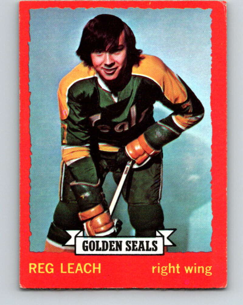 1973-74 O-Pee-Chee #84 Reggie Leach California Golden Seals V8272