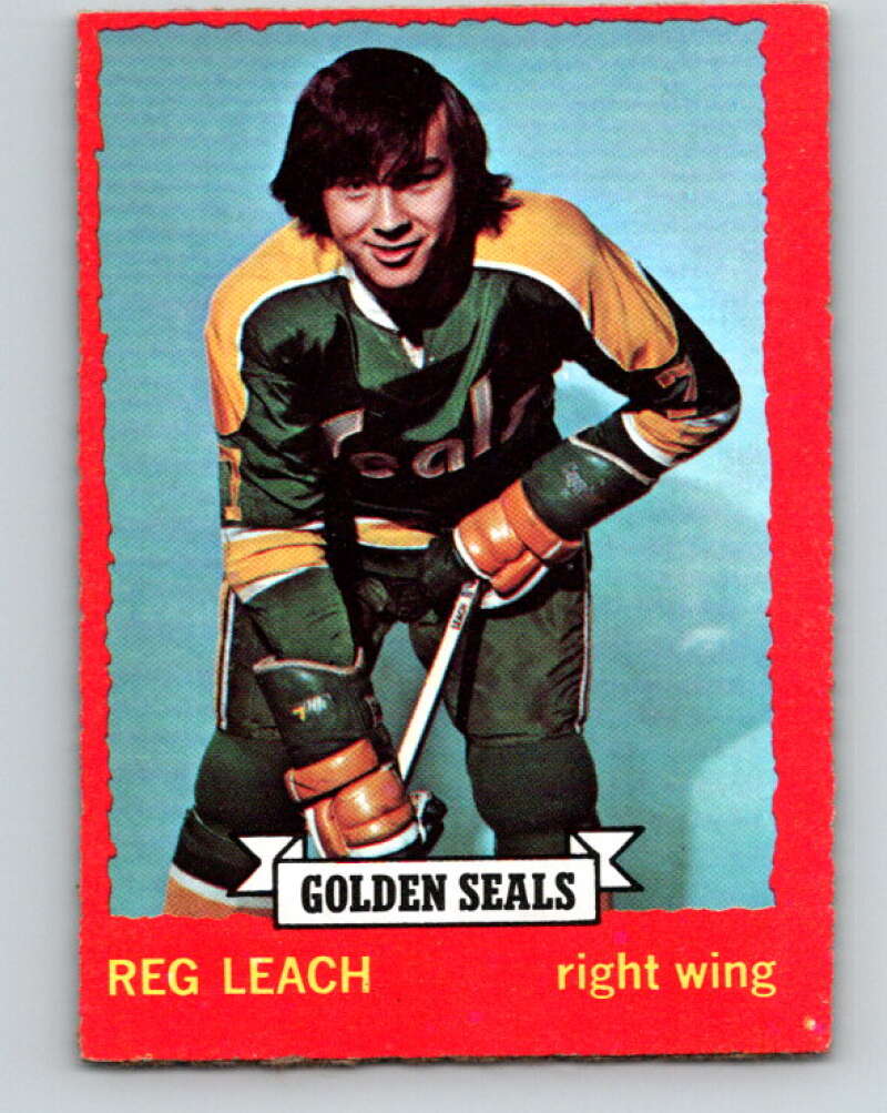 1973-74 O-Pee-Chee #84 Reggie Leach California Golden Seals V8273