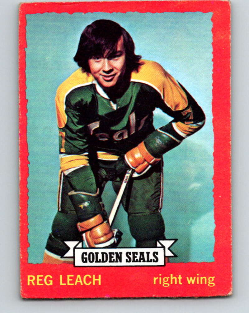 1973-74 O-Pee-Chee #84 Reggie Leach California Golden Seals V8274