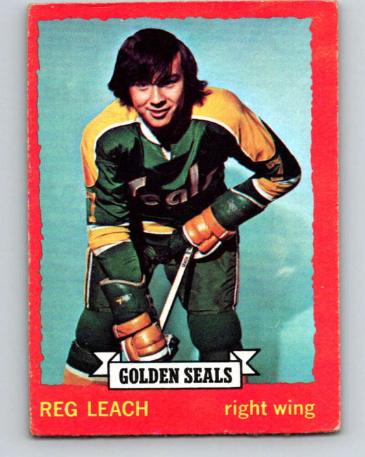 1973-74 O-Pee-Chee #84 Reggie Leach  California Golden Seals  V8274