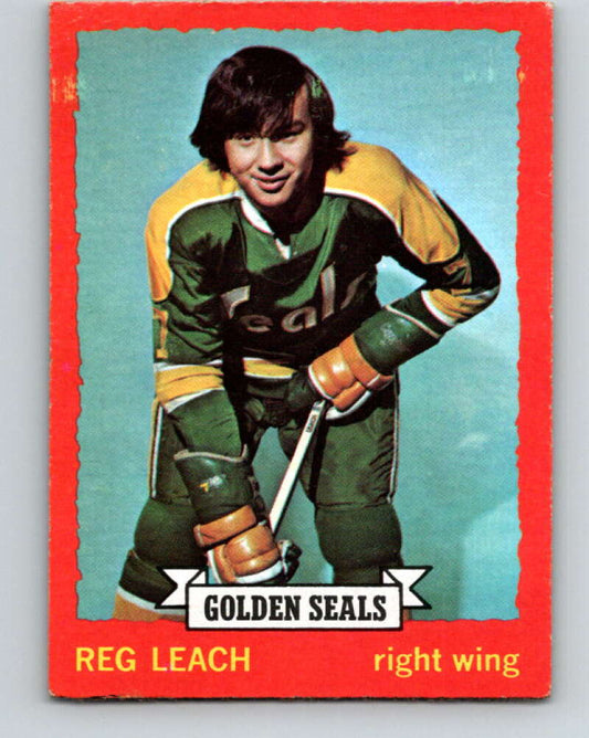 1973-74 O-Pee-Chee #84 Reggie Leach  California Golden Seals  V8275