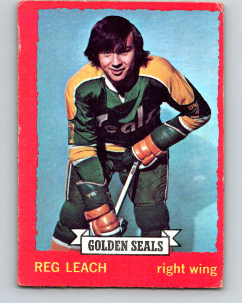 1973-74 O-Pee-Chee #84 Reggie Leach California Golden Seals V8276