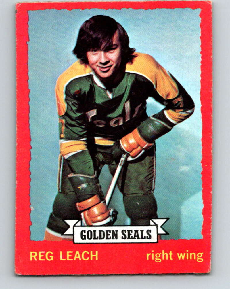 Reggie Leach Autographed California Golden Seals adidas Team Classics Jersey  - NHL Auctions