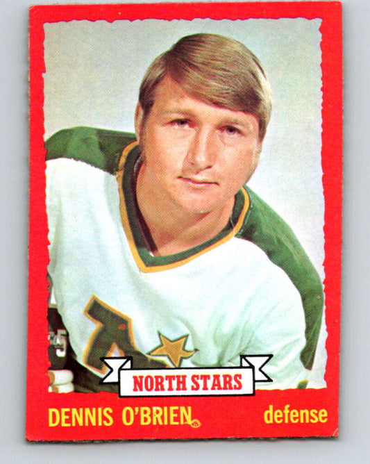1973-74 O-Pee-Chee #88 Dennis O'Brien  RC Rookie Minnesota North Stars  V8292