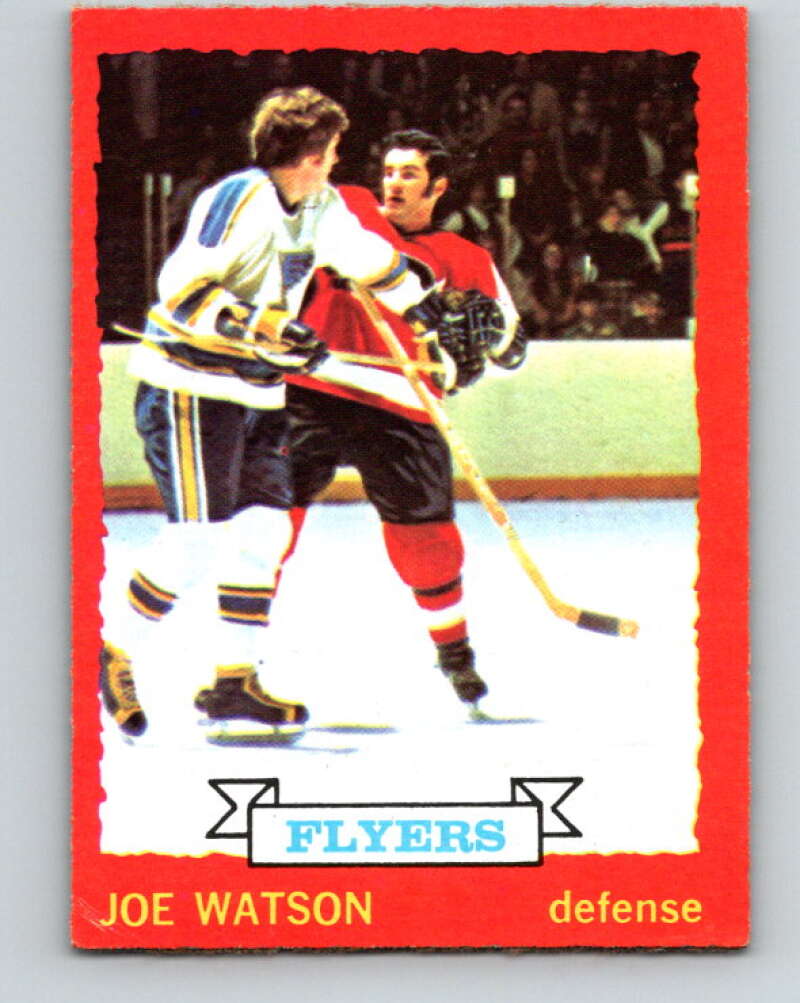 1973-74 O-Pee-Chee #91 Joe Watson Philadelphia Flyers V8306