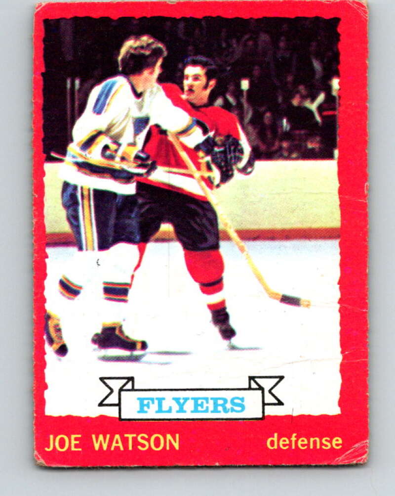 1973-74 O-Pee-Chee #91 Joe Watson Philadelphia Flyers V8307