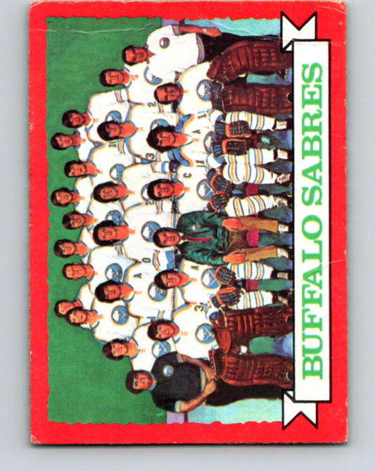 1973-74 O-Pee-Chee #94 Buffalo Sabres Team  Buffalo Sabres  V8310