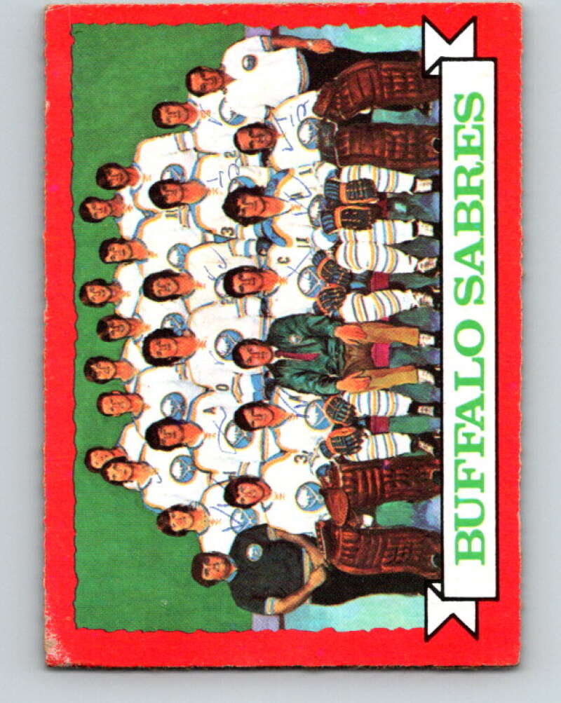1973-74 O-Pee-Chee #94 Buffalo Sabres Team Buffalo Sabres V8311